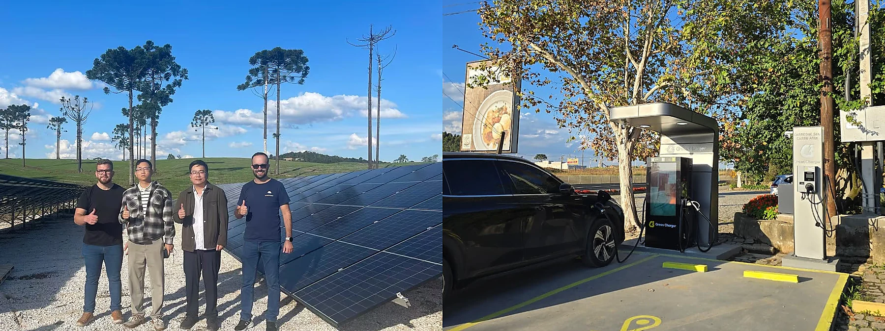Solar and EV charging project discussion in Brazil