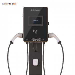 AC 22kW Wall-mounted EV Charger with Dual Gun