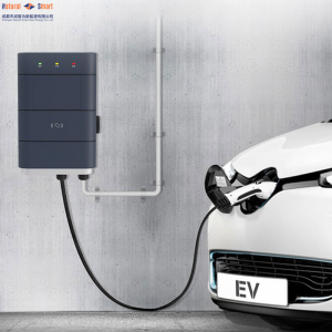 China New Design 7KW AC EV Home Charging Station LCD Screen Optional
